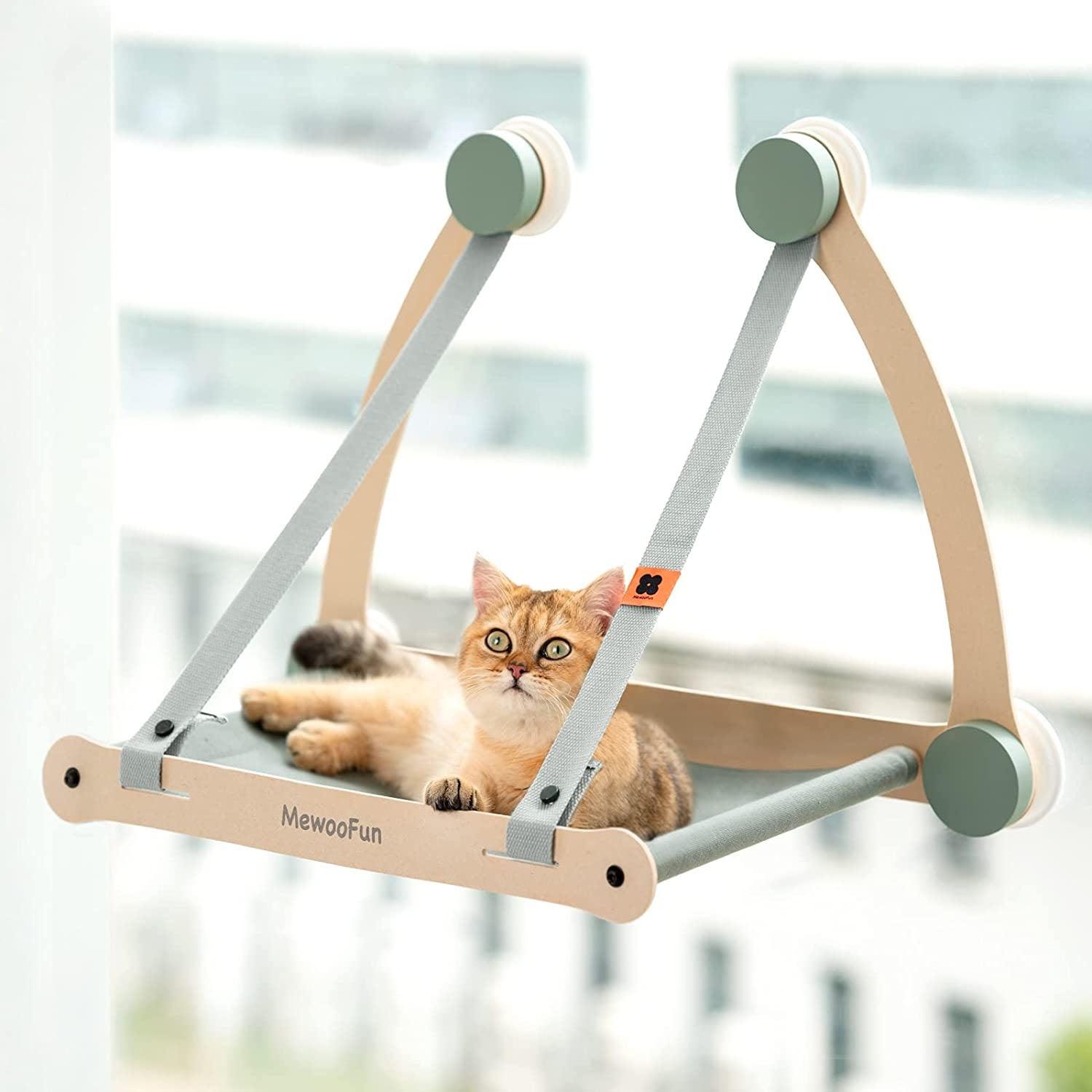 Luxury Cat Hammock Window Seat - The Perfect Sunny Spot For Your